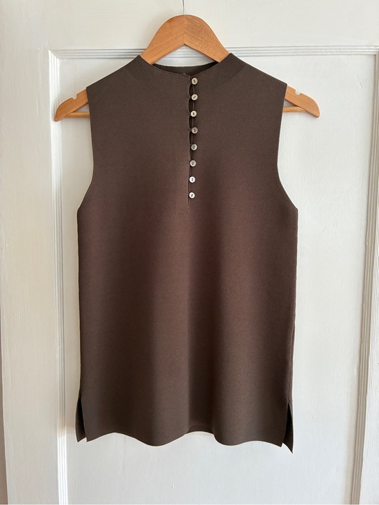 MM Lafleur Tops - MM Lafleur Malki button top Jardigan Ash Small